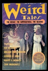 Weird Tales, Summer, 1973, Ray Bradbury, Lovecraft, Pulp Magazine High Grade! - Picture 1 of 1