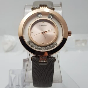 ELLEN TRACY Analog Women's Watch Singapore Movement Fast Shipping....NEW BATTERY - Picture 1 of 9