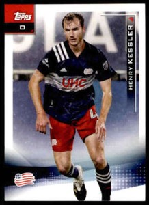 2021 Topps MLS #51 Henry Kessler New England Revolution