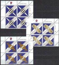 Namibia 1109/1111 4er-Block postfr./mnh Denkmäler 2003