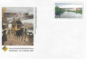 Deutschland 2004 Ganzsache Sonderumschlag Int. Briefmarken-Börse Sindelfingen - Bild 1 von 1