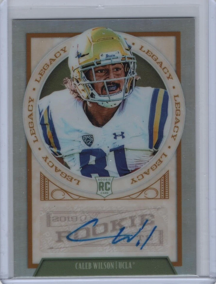 2019 Panini Legacy Caleb Wilson Rookie Autograph #146 - Image 1 of 1
