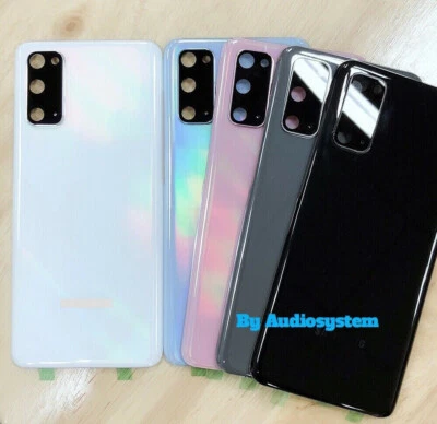 AUDIOSYSTEM COVER BACK+VETRO FOTOCAMERA SAMSUNG GALAXY S20 SM-G980 5G G981 SCOCCA POSTERIORE