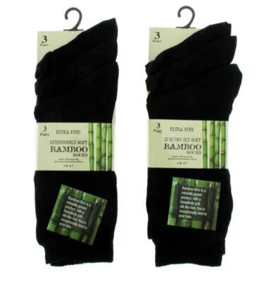 UNDERCOVER Bamboo Extra Fine Socks Ladies Super Soft Anti Bacterial SE088 Sock (6 PAIRS)