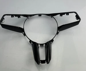 PORSCHE 992 GT3 RS ORIGINAL LENKRAD BLENDE SPANGE CARBON GLANZ - Bild 1 von 12