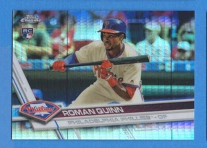 2017 Topps Chrome Prism Refractor #135 Roman Quinn Phillies - Bild 1 von 1