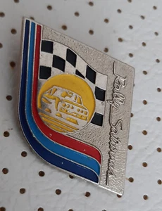 Rally Saturnus car Slovenia ex Yugoslavia big pin badge - Picture 1 of 2