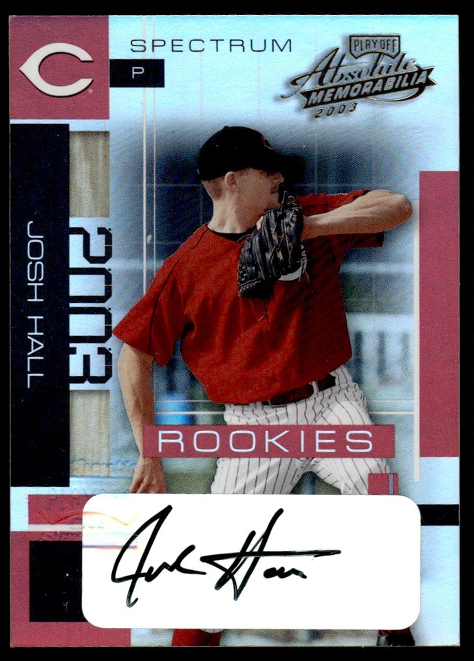 2003 ABSOLUTE MEMORABILIA AUTO /250 JOSH HALL R80 - Image 1 of 2