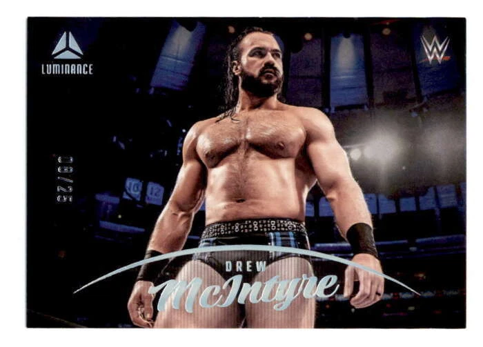 DREW MCINTYRE 2023 CHRONICLES LUMINANCE WWE #169 HOLO SILVER #08/25 BF6551 - Image 1 of 1