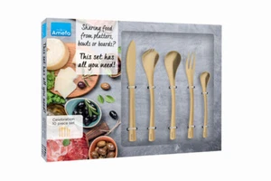 Amefa Celebration Tapas-Besteck Set, 10-teilig, gold, spülmaschinenfest - Bild 1 von 2