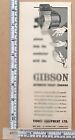 Gibson Automatic Ticket Machine press advert 1955 bus Tring Herts