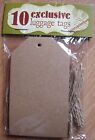Luggage Tags Exclusive Craft Card (10Pcs) (ASCC1047)