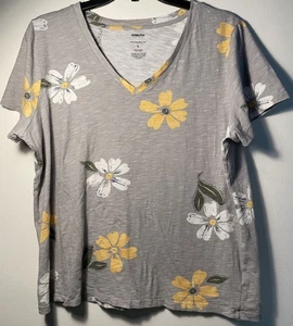Sonoma Womens Short Sleeved Top, Large, 100% Cotton, Pre-owned - Picture 1 of 4