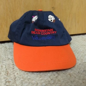 Vintage 90s Berenstain Bears Country Hat Youth OS Valley Fair Souvenir Stretch - Bild 1 von 8