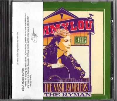 Emmylou Harris and the Nash Ramblers At The Ryman Audio CD  (1992) VG++ Foto 1 de 2