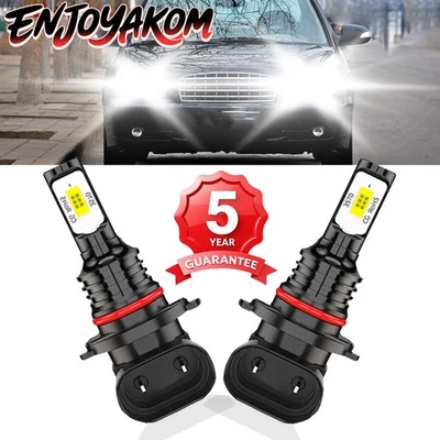 For Hyundai Sonata 2002-2005 2x LED Fog Light Bulbs High Power Driving Kit White - Изображение 1 из 4