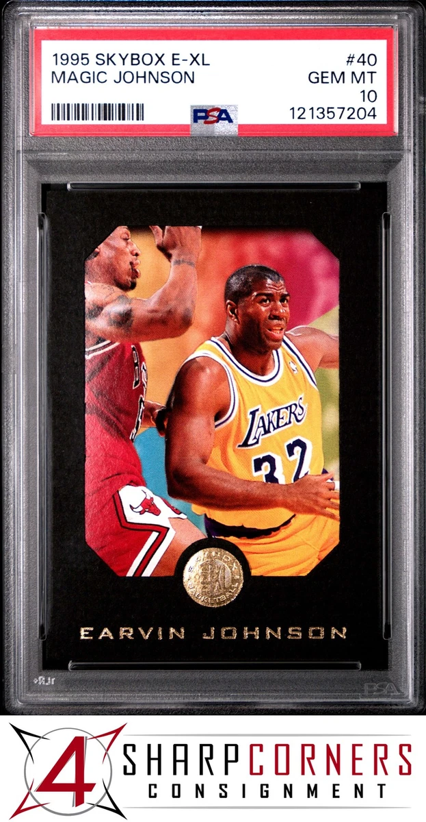 Magic Johnson Professional Sports Authenticator (PSA) Grade 10