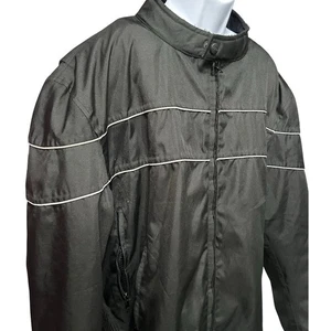 Nexgen Black Motorcycle Jacket 5XL Armor Liner Touring Cruiser Riding Gear - Picture 1 of 8