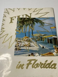 Fun In The Sun In Florida Magazine Middle 1960’s Lots Of Classic Vintage Photos - Imagen 1 de 21