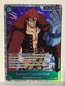 Eustass "Capitano"Kid SR OP01-051 Romance Dawn quasi nuovo pezzo unico spedizione veloce - Foto 1 di 2