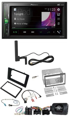 Pioneer MP3 DAB Lenkrad 2DIN Bluetooth Autoradio für Saab 9-5 2008-2010 - Bild 1 von 4