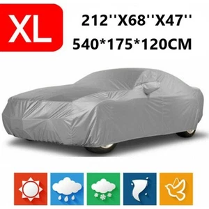 High Quality Car Cover Outdoor Sun Car Cover Waterproof Strong Lightweight - Picture 1 of 13