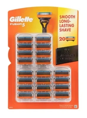 Best*Buy! Gillete Fusion 5 Manual Razor Blade Refill Cartridges 20 Pack - image 1 of 2