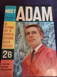Vintage MEET ADAM FAITH Star Special Magazine 1963 Swinging 60s Beatlemania - Picture 1 of 7