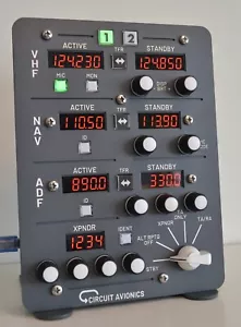 Universal Radio Stack for Flight Simulator (STANDARD) FS2020 FS2024 X-Plane - Picture 1 of 5