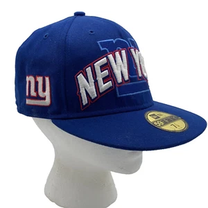 New York Giants Mütze Größe 7 1/4 Cap New Era 59Fifty On-Field Blau NFL W1 - Bild 1 von 13