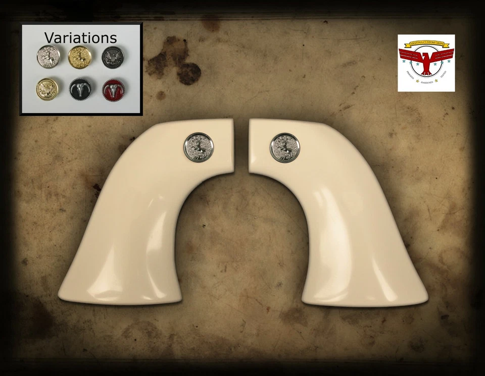 UBERTI DE UNA SOLA PIEZA SAA MAGNA-TUSK MARFIL ~ EMPUÑADURAS MILITARES DE ACCIÓN ÚNICA ~ Ganadero etc. Foto 1 de 1