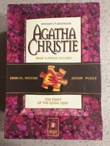 Bepuzzled Agatha Christie Book & Puzzle Mystery The Theft of The Royal Ruby NEW