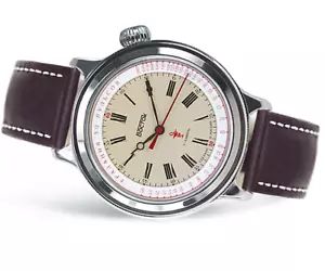 VOSTOK AUTOMATIC CLASSIC RETRO 55016B RETRO CREAM - Picture 1 of 2