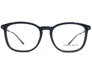 Giorgio Armani Eyeglasses Frames AR8098-V 5591 Navy Blue Square 54-18-145 - Picture 1 of 12