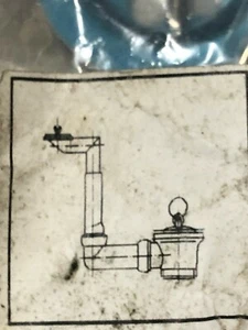 Kitchen Sink single Bowl Waste Kit white - Picture 1 of 3