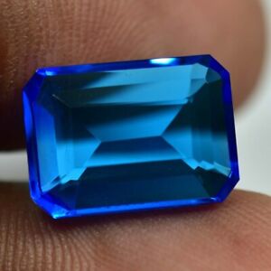 8.25 ct AAA Natural  Blue Tanzanite Cut loose Gemstone GIE Certified 8146