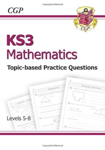 KS3 Maths Topic-based Practice - Levels 5-8: Essential SATs Practice Levels 5-, - Image 1 of 1