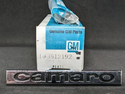 Chevrolet Camaro 1967 parrilla delantera emblema placa de identificación adorno 3912192 nuevo de lote Foto 1 de 4