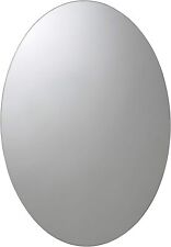 Croydex Tay Oval Cabinet - Premium Stainless Steel Bathroom Cabinet with Mirror