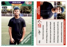 Bryan Acuna 2021 Leaf Pro Set "GREEN" Rookie Card #PS24 XRC