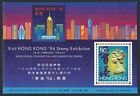 Hong Kong 678,MNH.Michel 695 Bl.27. Visit HONG KONG-1994 Stamp Exhibition.1993.