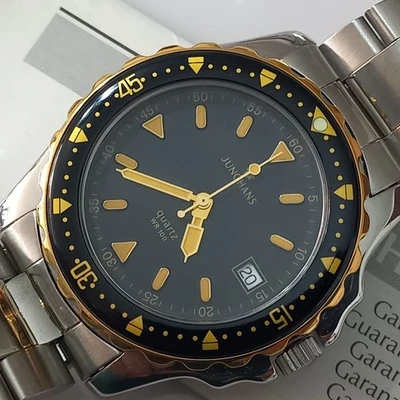 FABULOSO NOS AÑOS 90 JUNGHANS 40MM BUZO 100M CUARZO REF: 41/4412 + GARANTÍA INT Foto 1 de 4