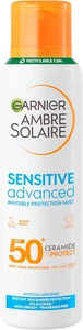 Ambre Solaire SPF 50+ Sensitive Advanced Dry Mist Sun Cream Spray, Water Resista - Picture 1 of 12