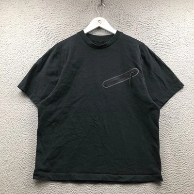 Nike Sportswear NSW Camiseta Tejida Para Hombre XL Manga Corta Cremallera Bolsillo Negra  Foto 1 de 4
