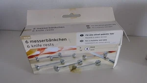 TCM Messerbänkchen verchromt 6 tlg - Bild 1 von 8