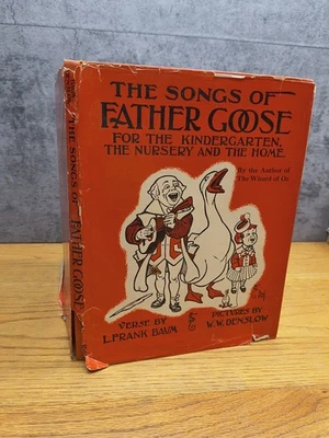 L Frank Baum / SONGS OF FATHER GOOSE FOR THE KINDERGARTEN THE NURSERY 1952 - Image 1 of 4