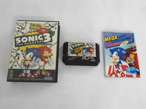 Sonic The Hedge hog 3 SEGA Game Gear Mega Drive Retro Japanese w/ Case - Picture 1 of 4