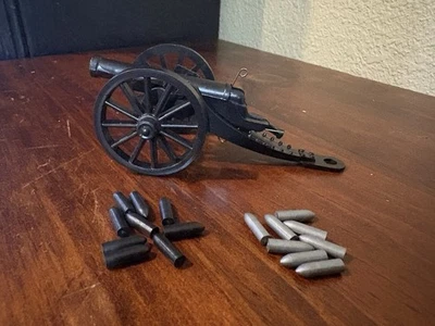 CAÑÓN DE DISPARO DE LA GUERRA CIVIL MPC DE COLECCIÓN CON 17 PROYECTILES Foto 1 de 2