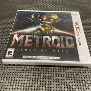 Metroid Samus Returns 3DS 2017 2 FACTORY SEALED NINTENDO - Picture 1 of 5