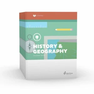 LIFEPAC 3rd Grade History & Geography 10-Unit Student Set ONLY - Picture 1 of 1
